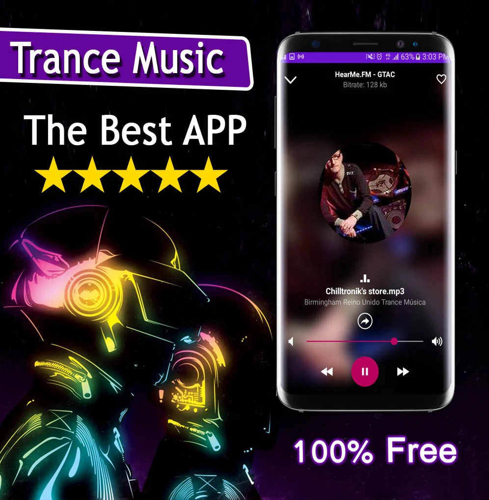 Trance Music app screenshot